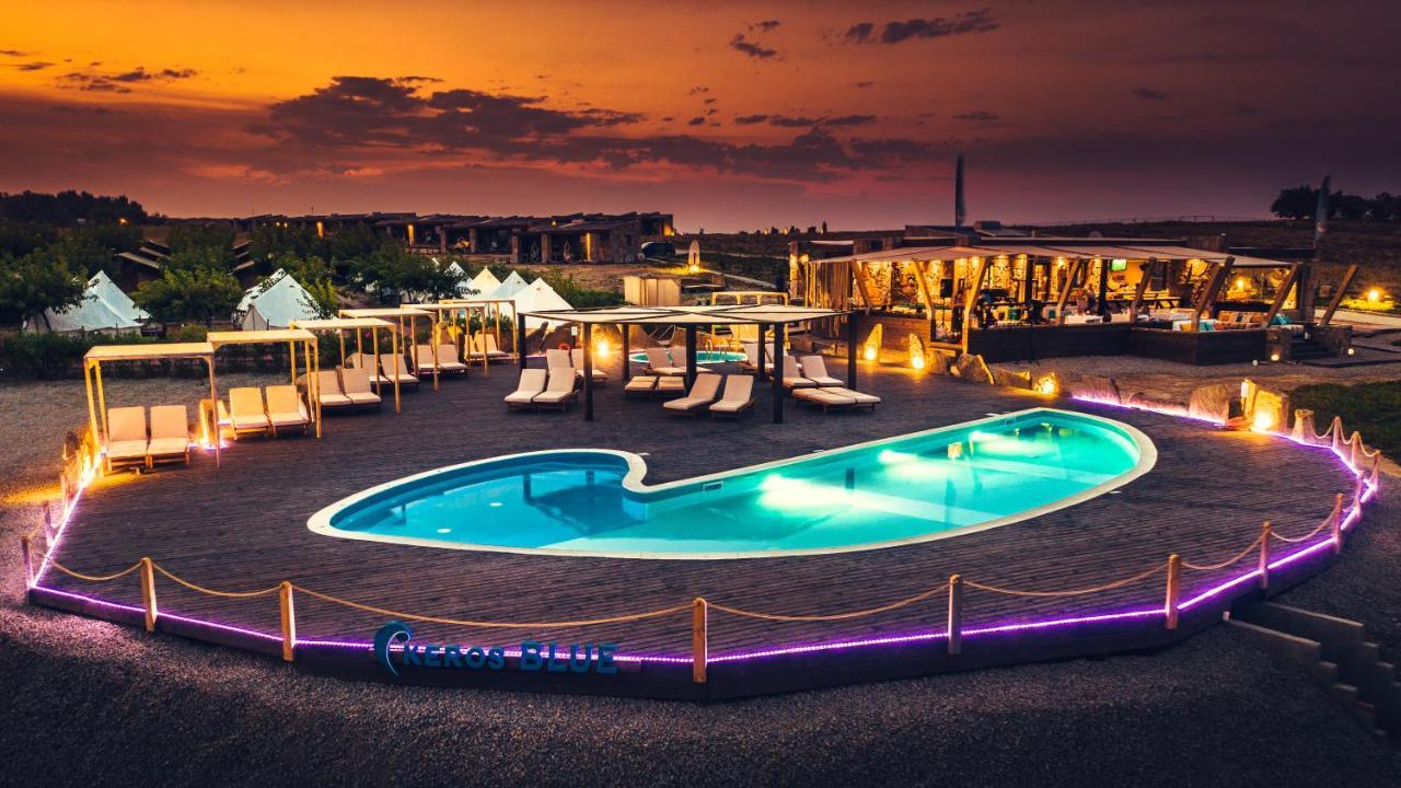ホテル Keros Blue - Luxury In Wilderness Kalliopi エクステリア 写真